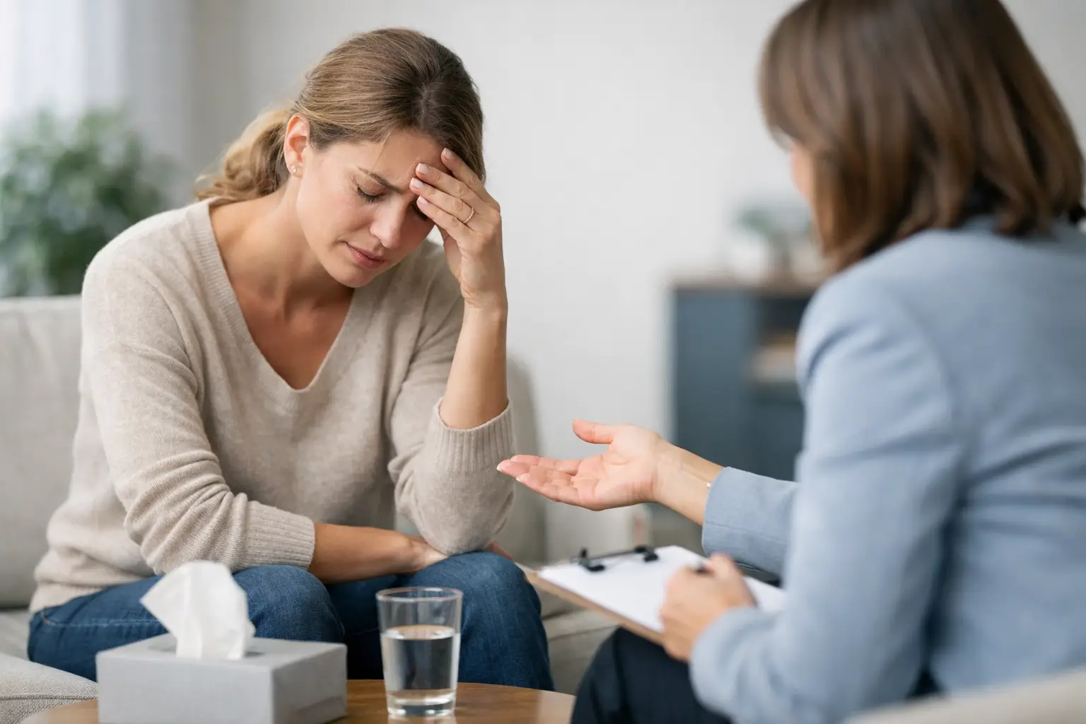 Hilfe bei emotionaler Erschöpfung finden