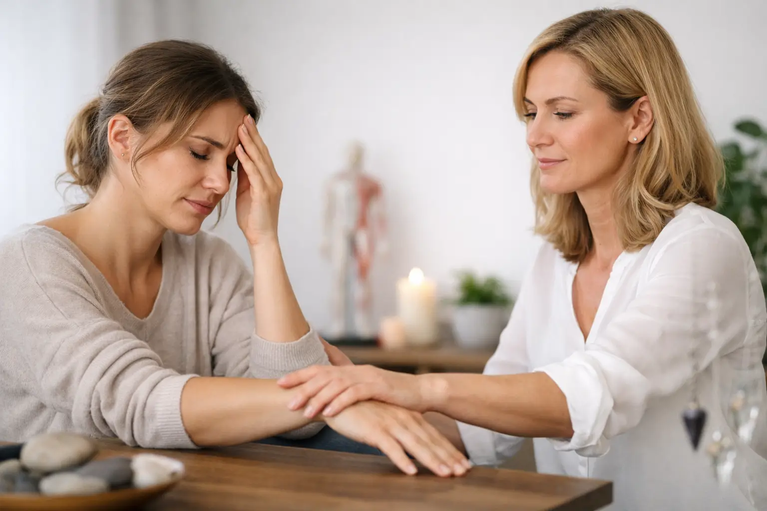 Kinesiologie bei Innere Unsicherheit, Anspannung und belastende Gedanken - was sie unterstützen kann