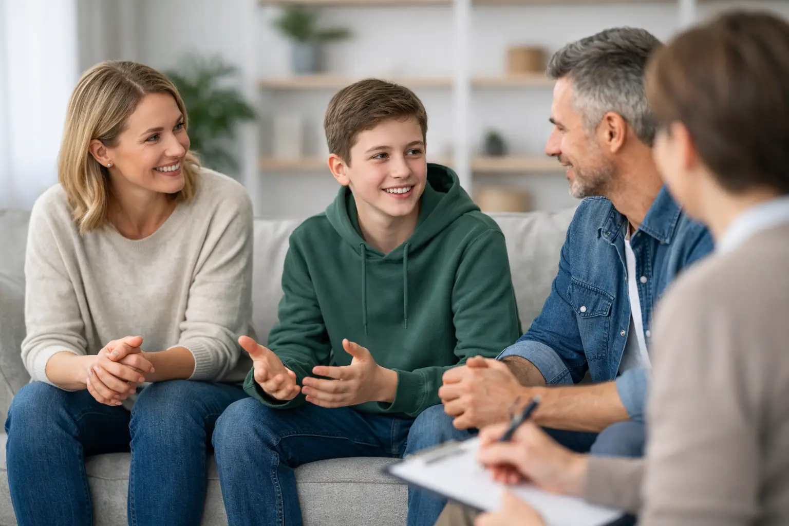 Familienberatung wenn Gespräche wieder möglich werden