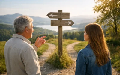 Wegweiser für Lebensübergänge mit Begleitung