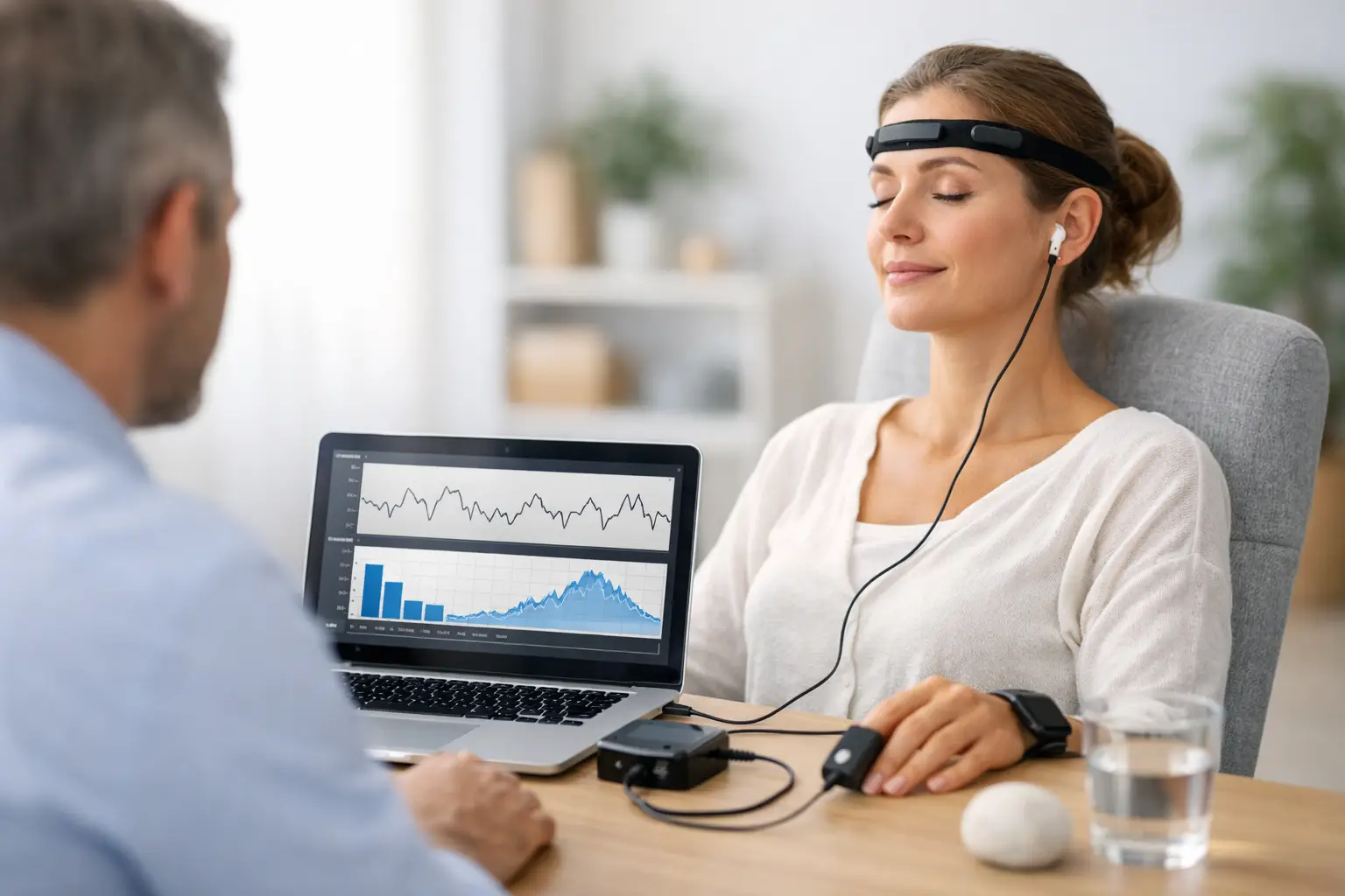Stressabbau mit Biofeedback gezielt üben